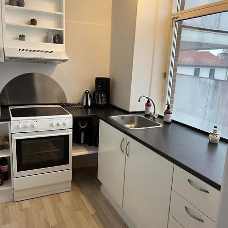 Tonders Bedste Udsigt Et Vaerelse Stue Spisestue Kokken Badevaerelse Apartment Exterior photo