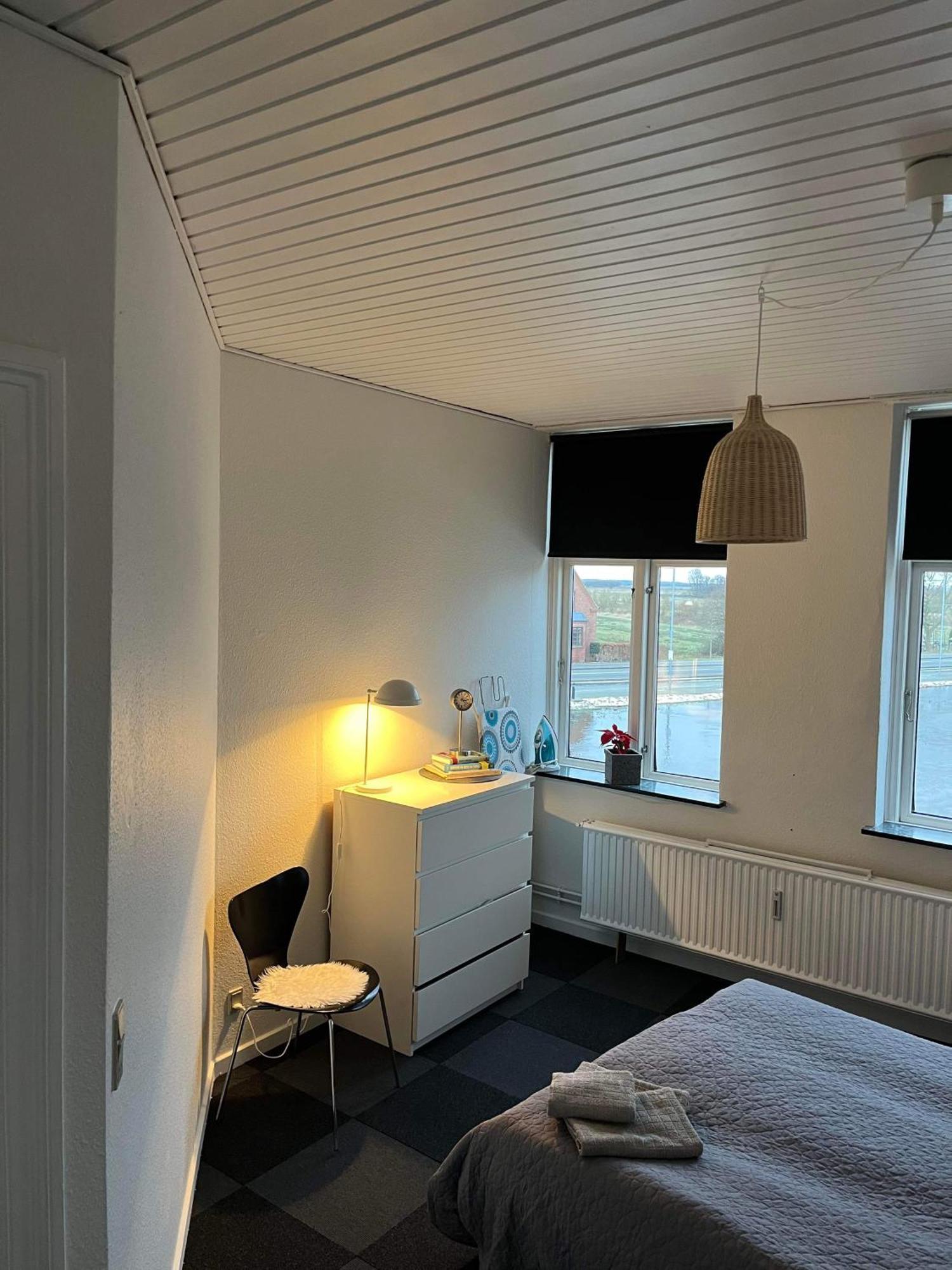 Tonders Bedste Udsigt Et Vaerelse Stue Spisestue Kokken Badevaerelse Apartment Exterior photo